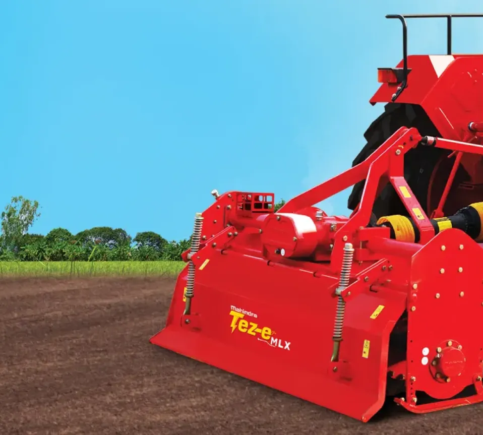 Mahindra Rotavator Tez-E MLX - Rotary Tiller Rotavator