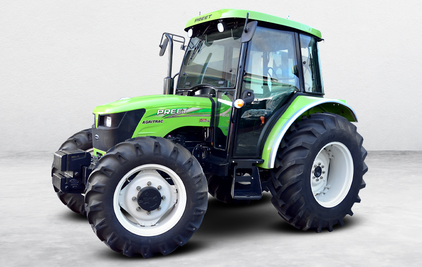 Preet 9049 4WD AC Cabin Tractor Image